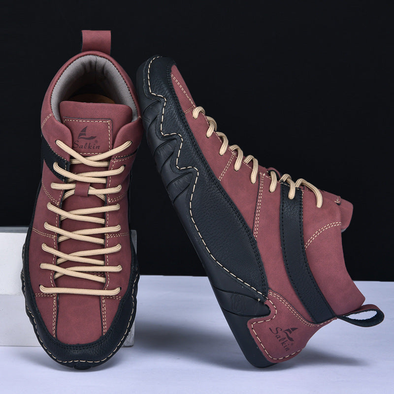 Genuine Brown Leather Shoes