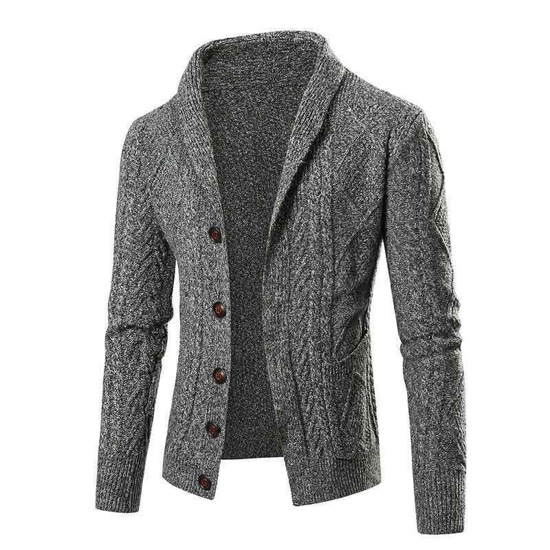 Cozy Cable Knit Sweater Cardigan