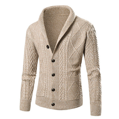 Cozy Cable Knit Sweater Cardigan