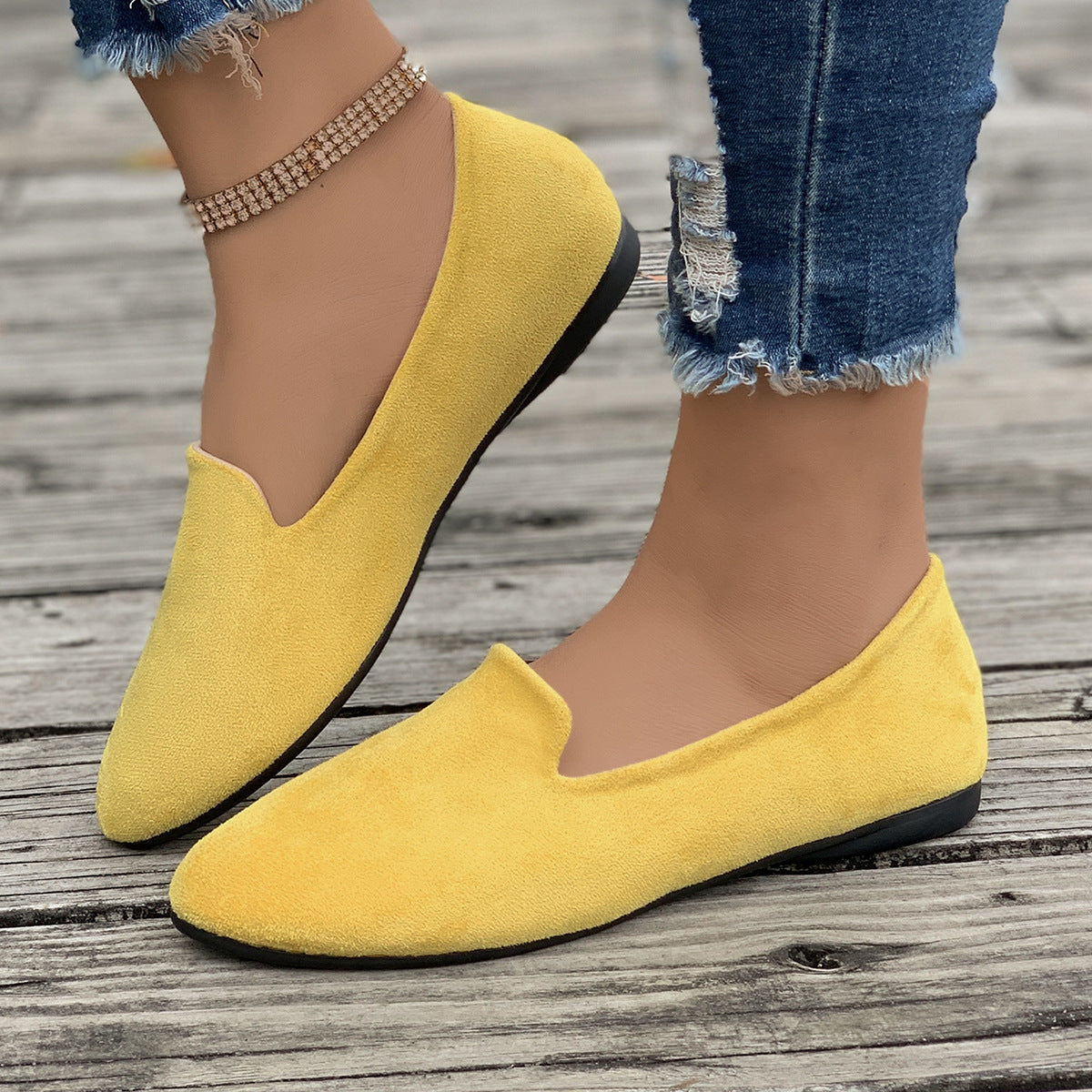 Classic Easy Slip-On Ballet Shoes