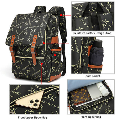 Customizable Fashionable School Backpack
