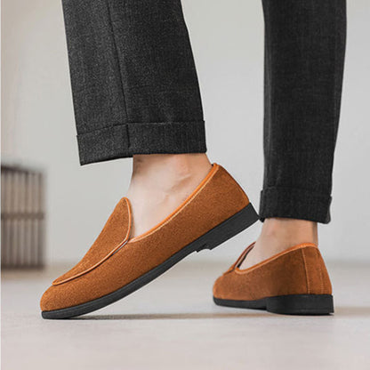 Luxurious Suede Slip On Shoes