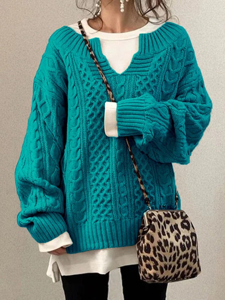 Soft Large Knit Women's Winter Sweater