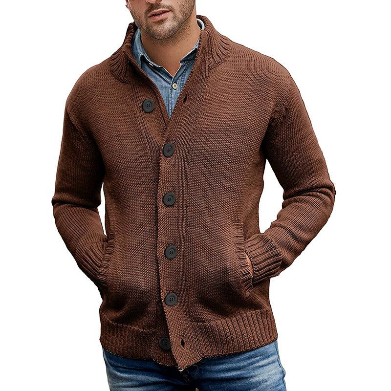 Stylish Pocket Cardigan Sweater