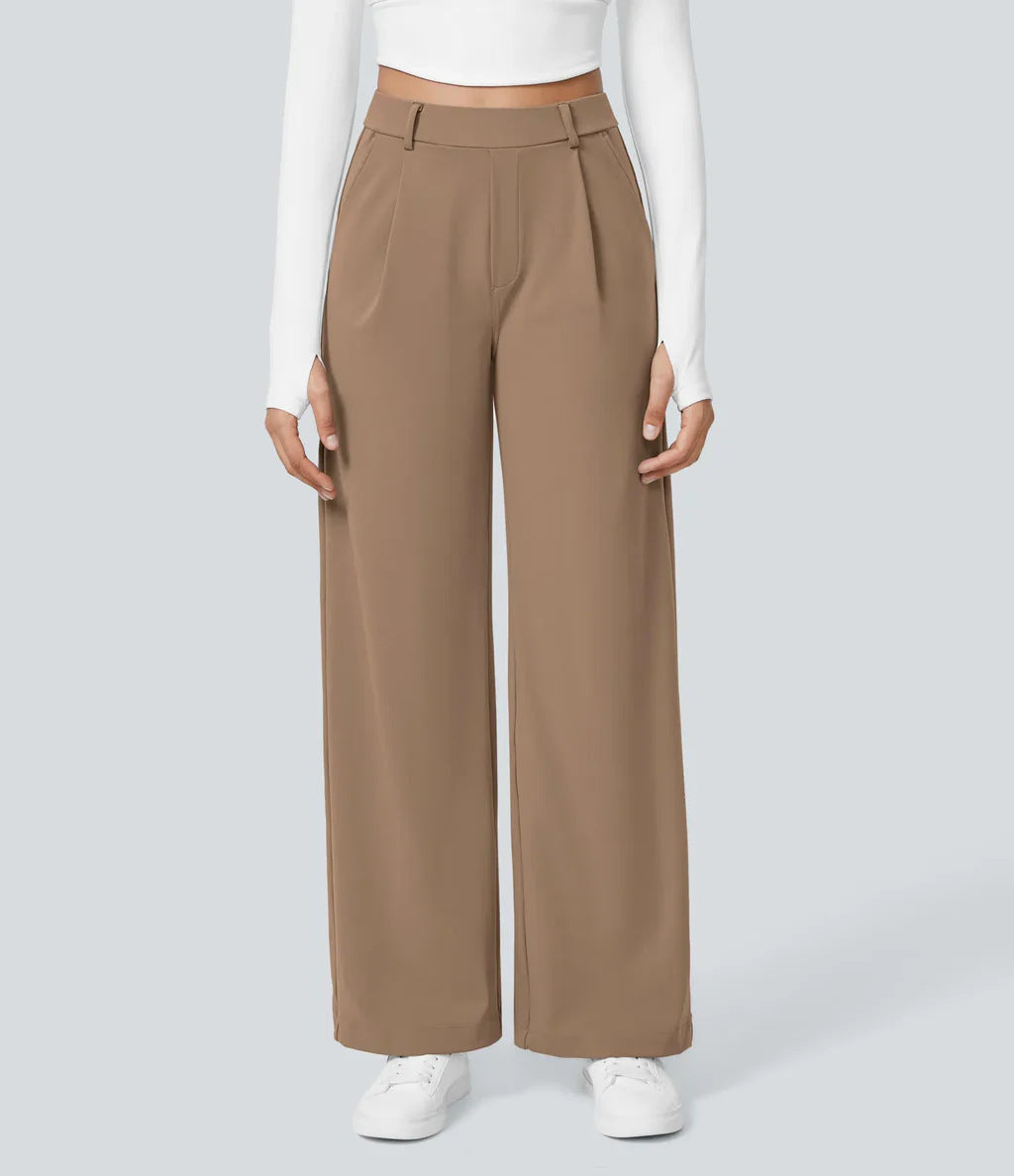 Comfy High Waist Straight Fit Jeans Pants