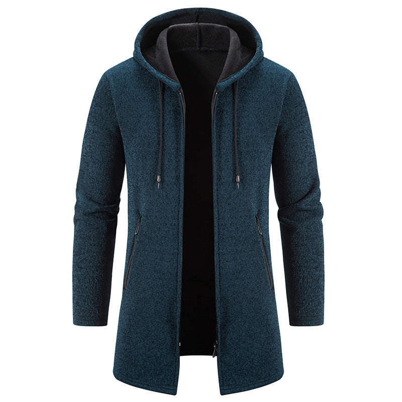 Relaxed Fit Zipper Jacket with Pockets