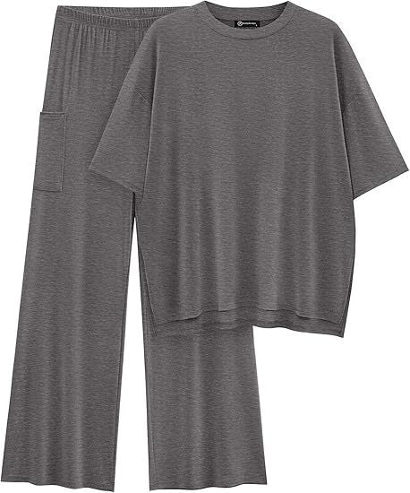 Comfortable Everyday Tops and Stretchy Pants Set