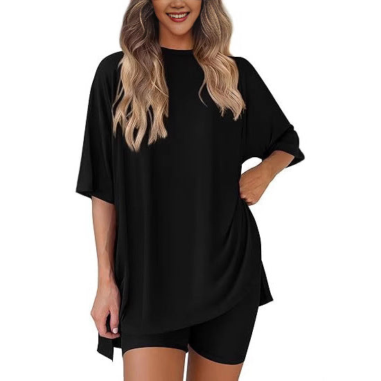 Comfortable Casual Summer Lounge Wear Set - OutfitLondon