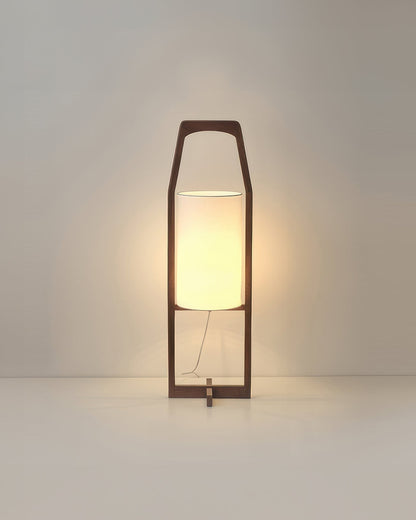 Classic Wood Table Lamp, Soft Ambient Glow