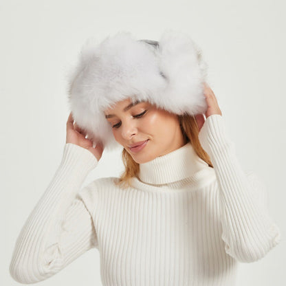 Warm Furry Animal Ear Winter Hat