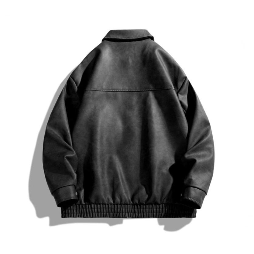 Genuine Brown Biker Leather Jacket