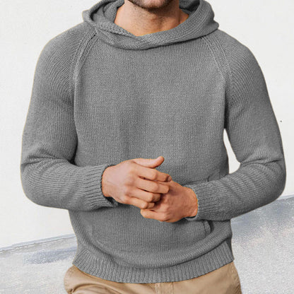 Premium Breathable Hooded Knit Sweater