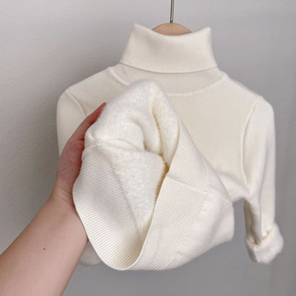 Soft Fleece Winter Knit Sweater