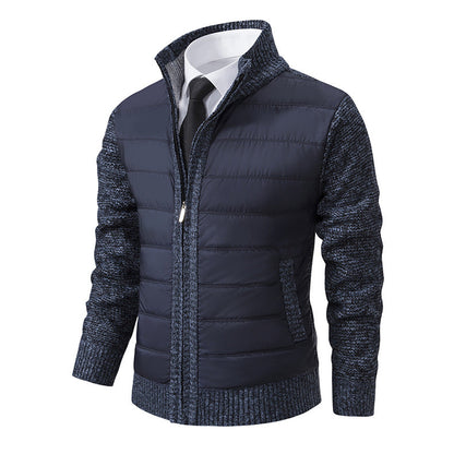 Stylish Quilted Water Resistant Hybrid Jacket