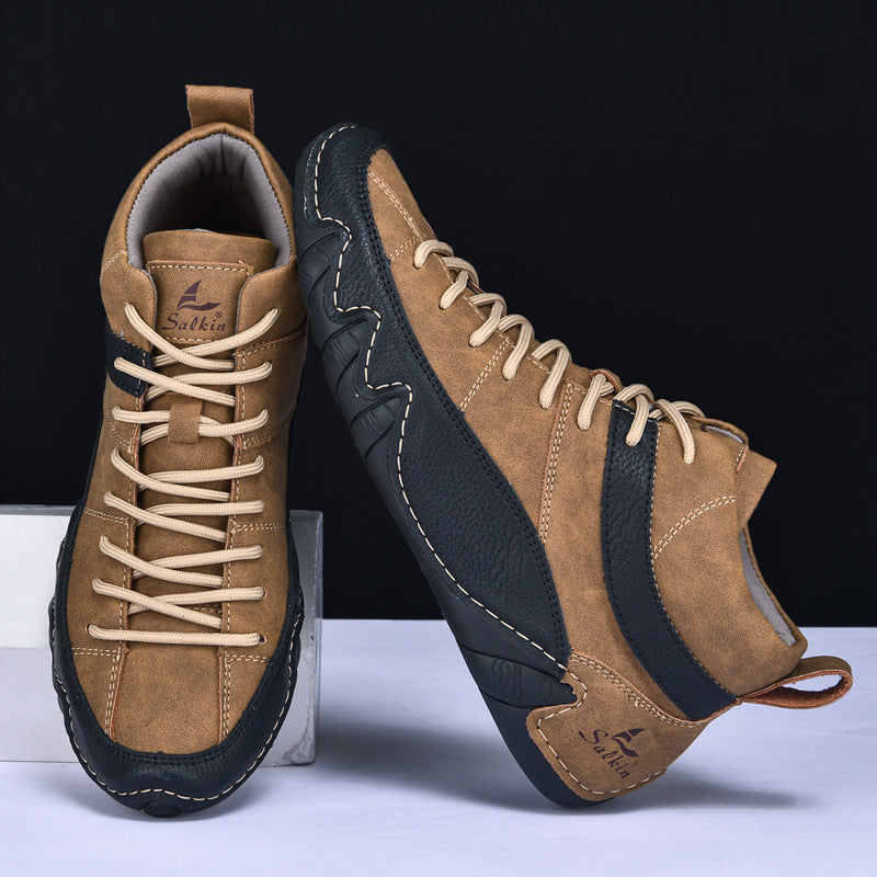 Genuine Brown Leather Shoes