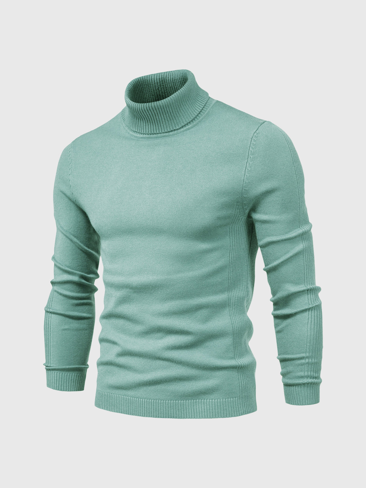 Premium Soft Mens Turtleneck Sweater