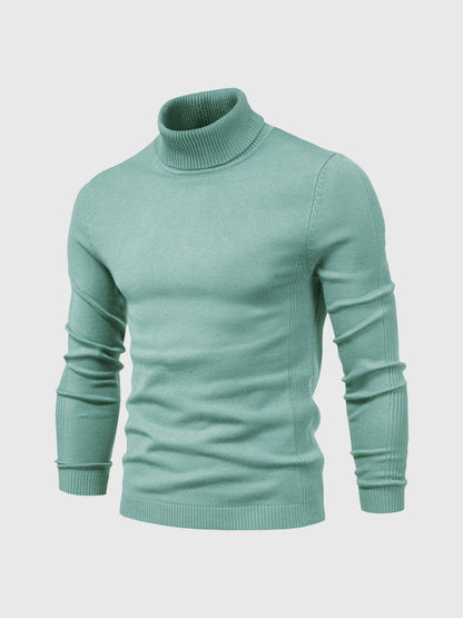 Premium Soft Mens Turtleneck Sweater