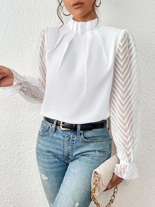 Classic Ladies Long Sleeve Top - OutfitLondon