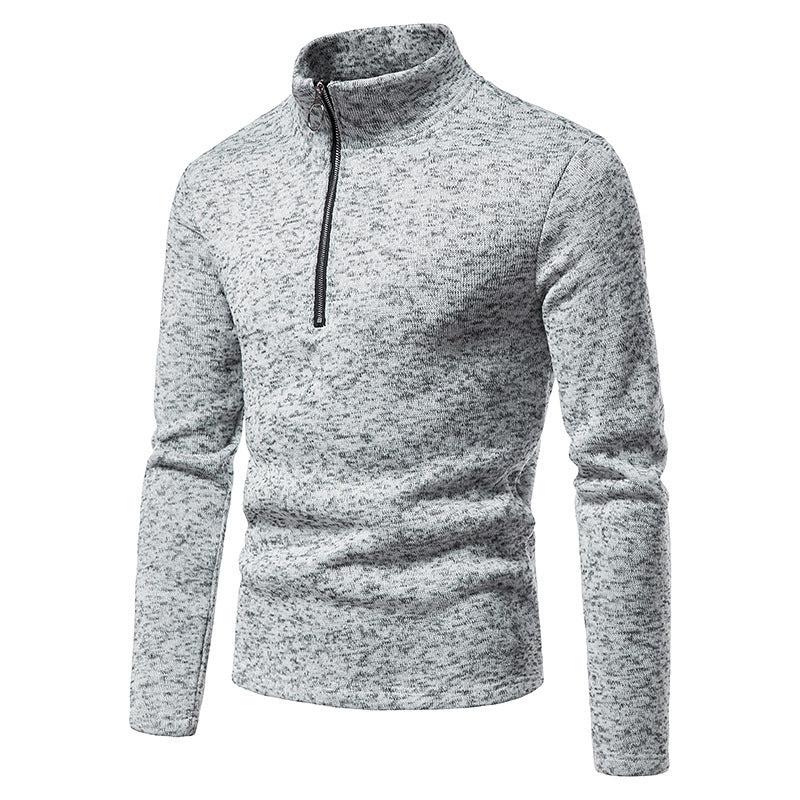 Warm High Neck Fleece Sweater