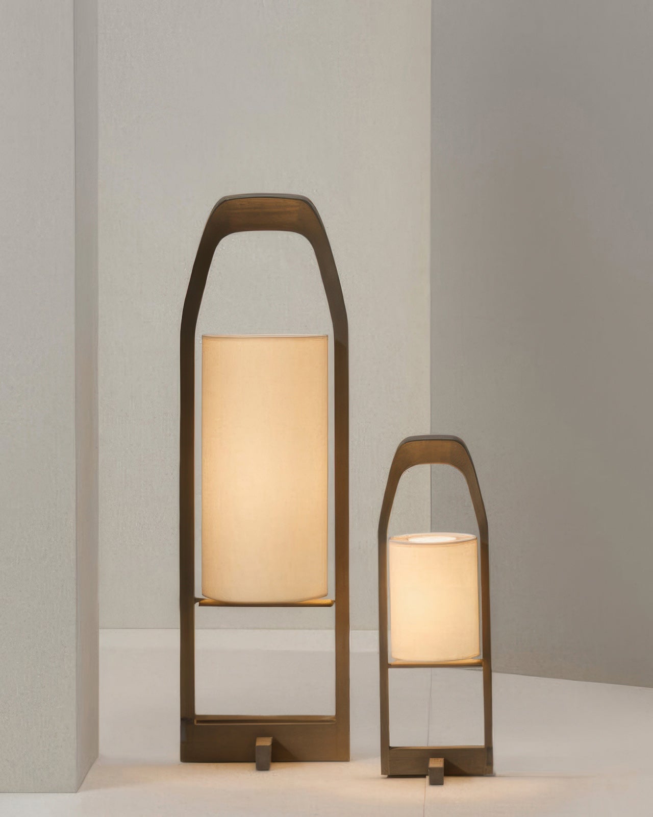 Classic Wood Table Lamp, Soft Ambient Glow - OutfitLondon