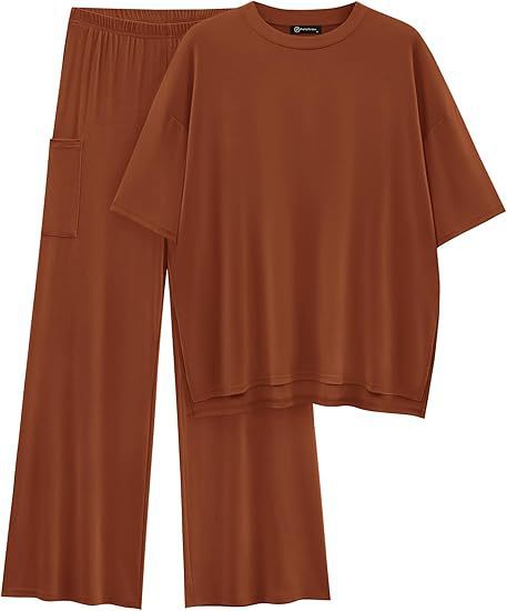 Comfortable Everyday Tops and Stretchy Pants Set