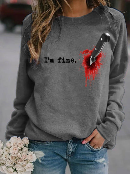 Autumn Seasonal Pumpkin Print Hoodie