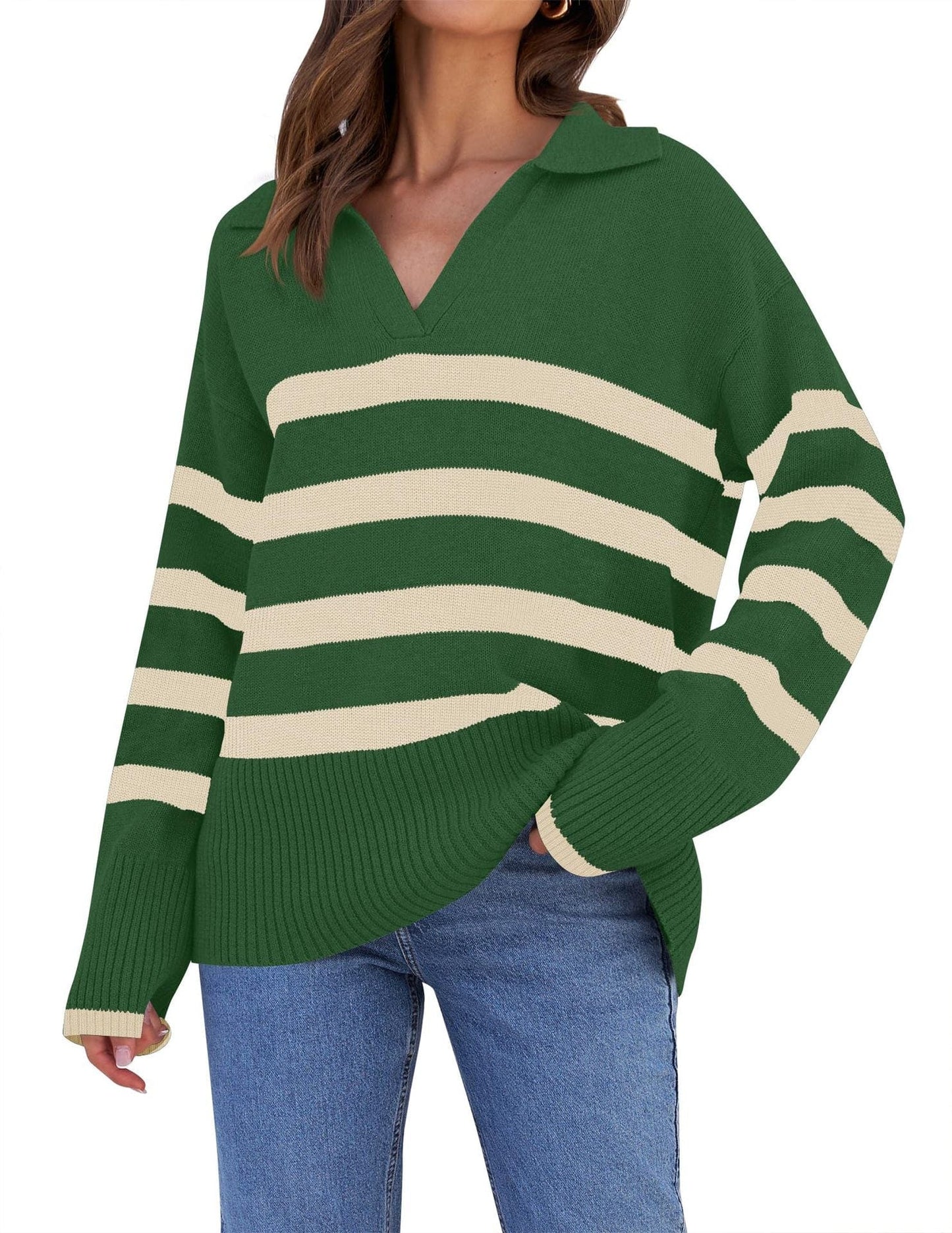 Soft Oversized Knit Winter Sweater Casual Fit