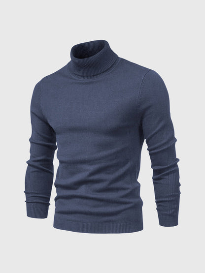 Premium Soft Mens Turtleneck Sweater