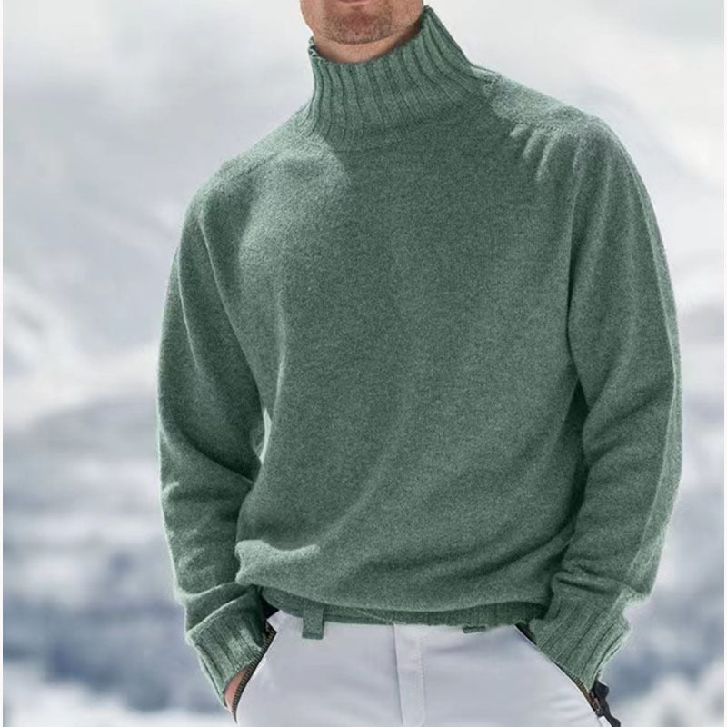 Soft Crew Neck Wool Sweater