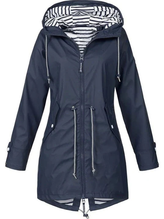 Waterproof Parka with Adjustable Hood - OutfitLondon