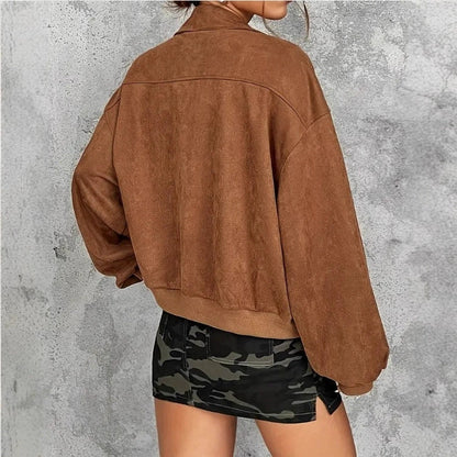 Large Fit Zip Up Coat