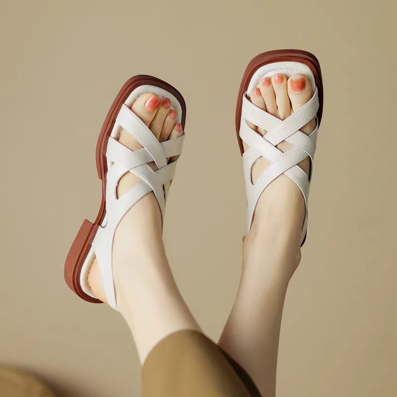 Comfortable Genuine Leather Sandals - OutfitLondon