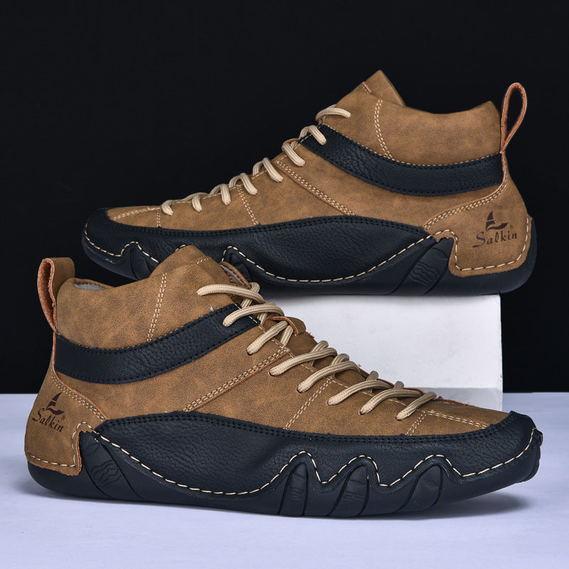 Genuine Brown Leather Shoes