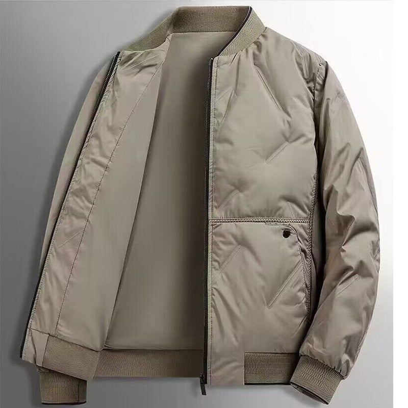 Warm Insulated Men's Puffer Jacket - OutfitLondon