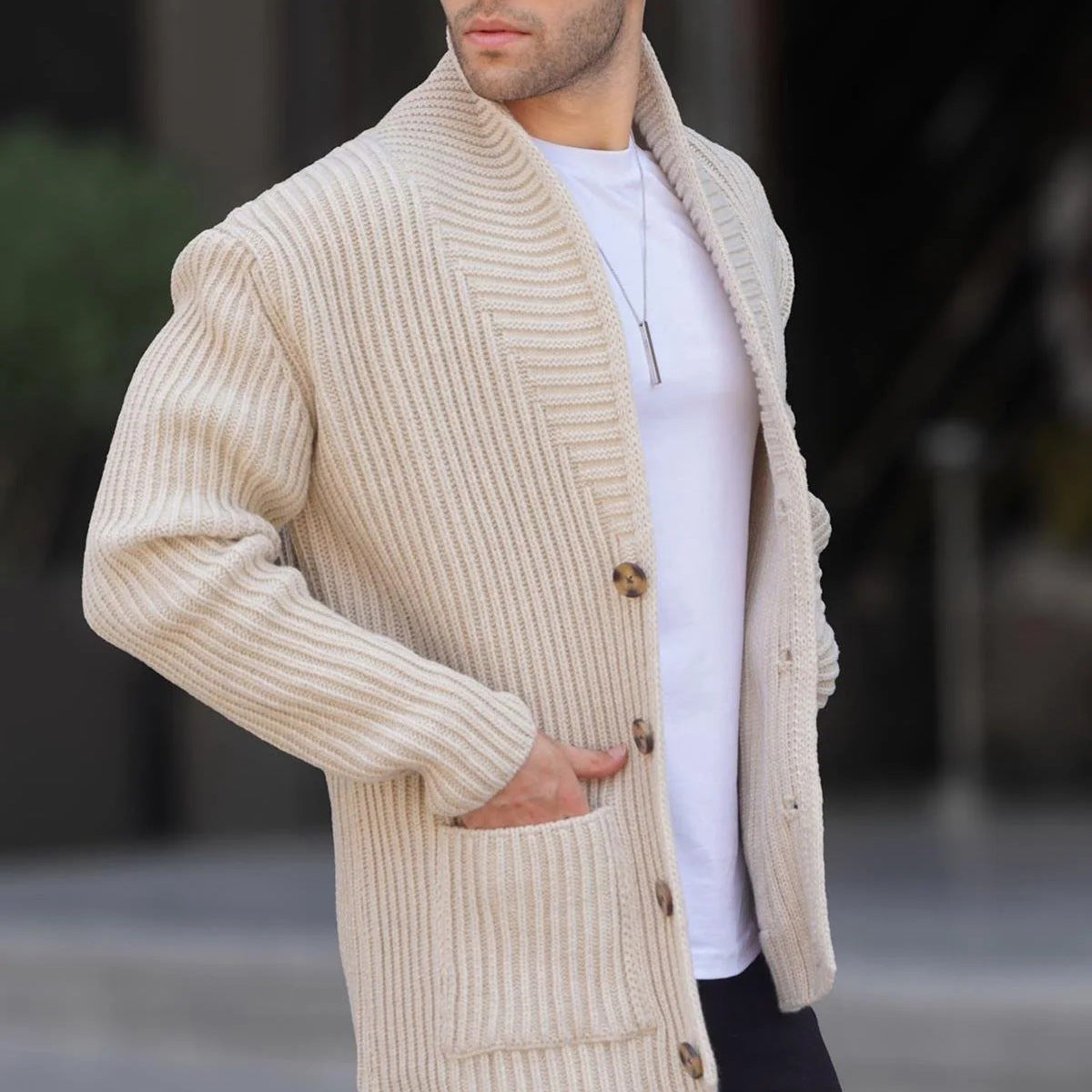 Trendy Open Front Long Cardigan Sweater