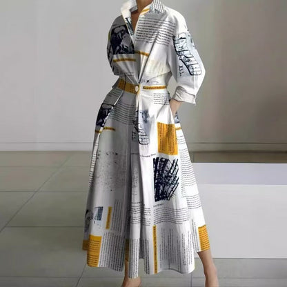 Chic V Neck Maxi Dress with Wrap Front Detail