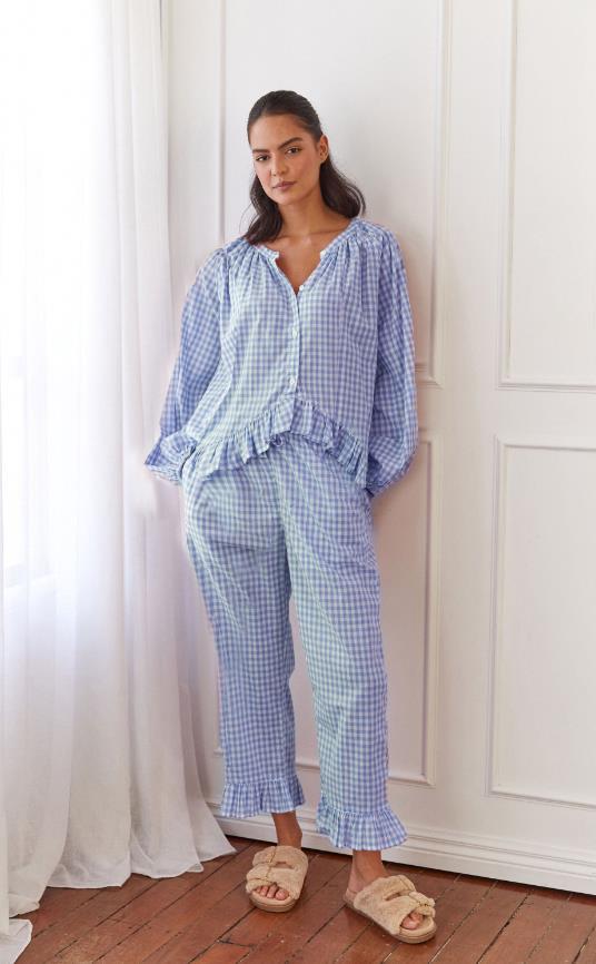 Pretty Top and Wide Leg Pants Set