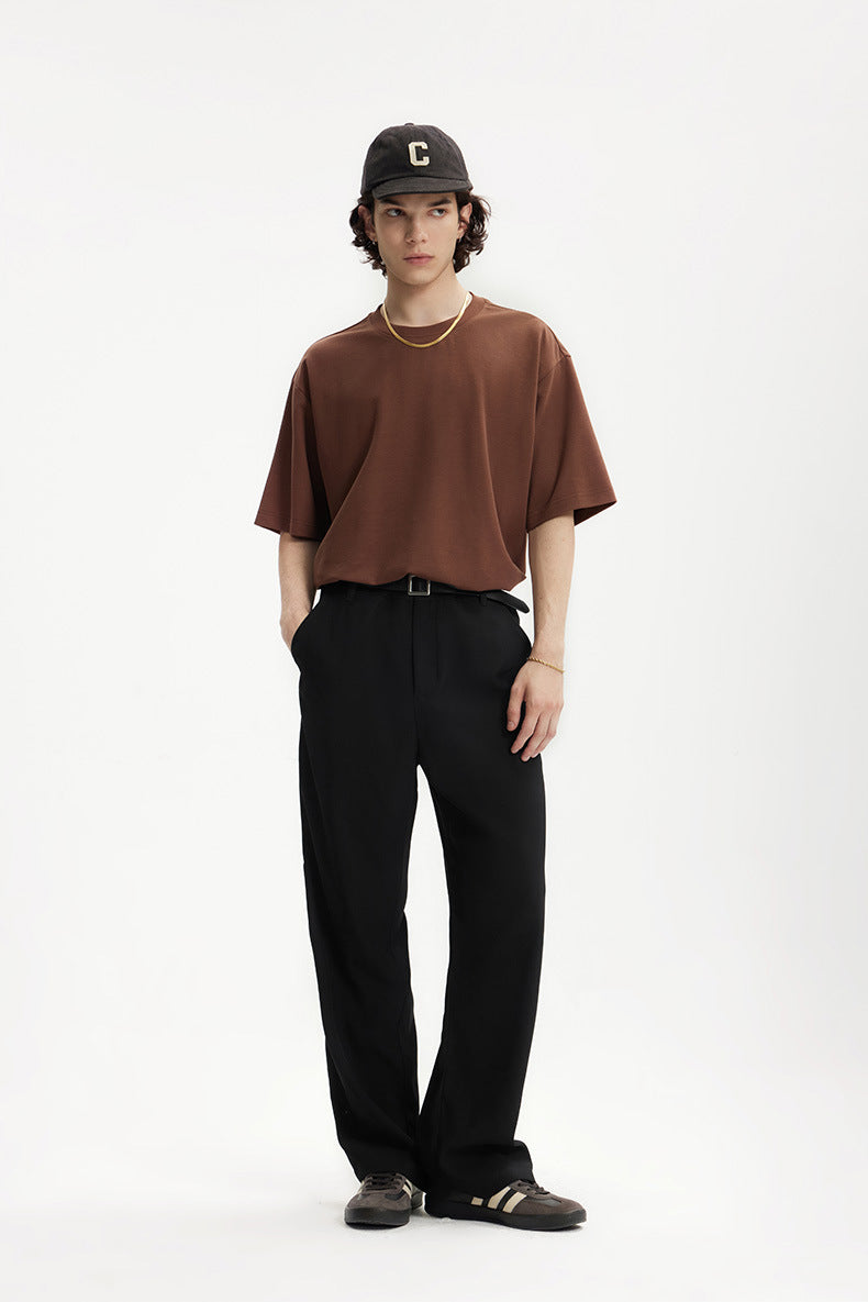 Relaxed Fit Mens Casual Dress Pants