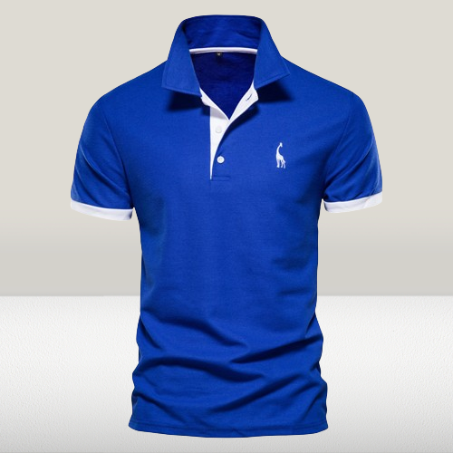 Relaxed Fit Men's Airy Polo Shirt