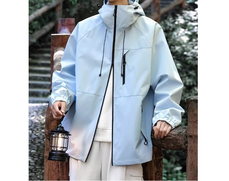 Waterproof Hooded Men's Parka Jacket