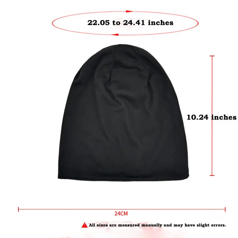 Warm Fleece Beanie Hat for Outdoor Sports