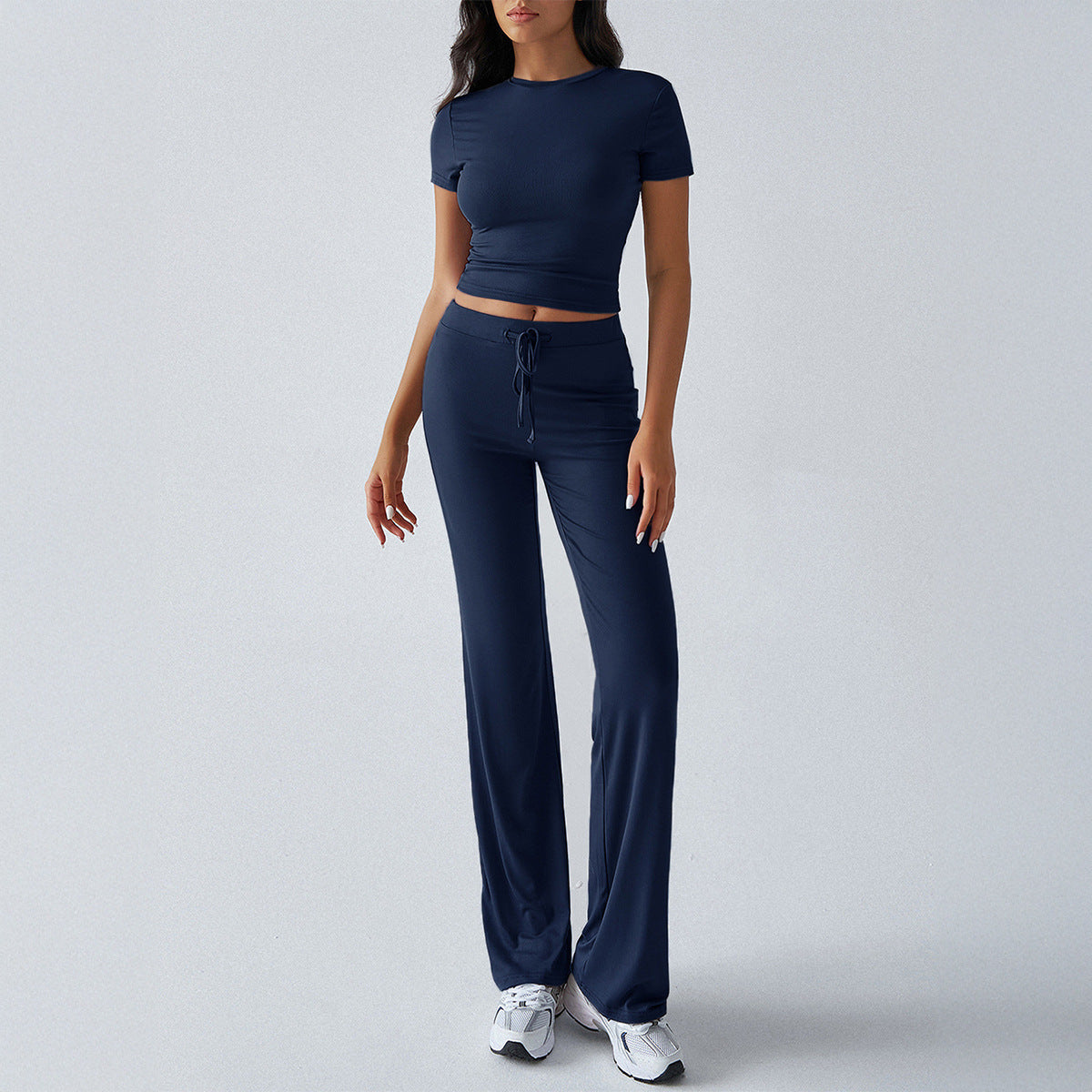 Casual Short Sleeve Loungewear Set