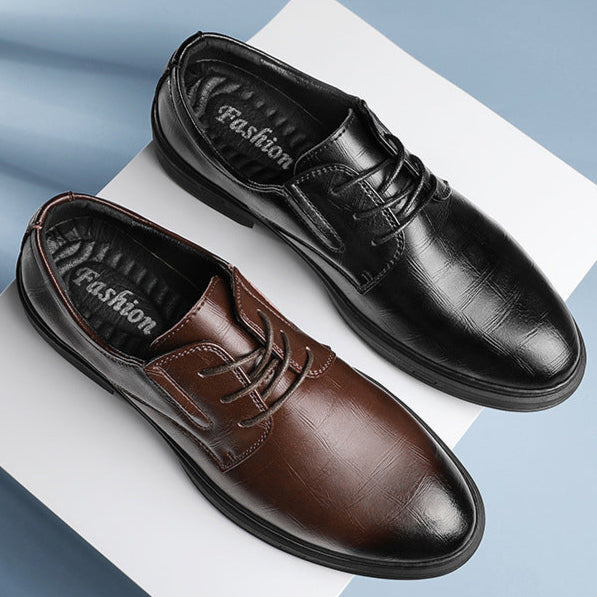 Real Leather Smart Dress Shoes