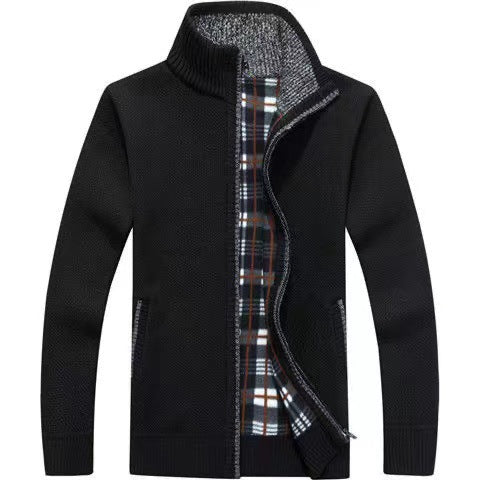 Cozy Mens Zipped Fleece Jacket - OutfitLondon