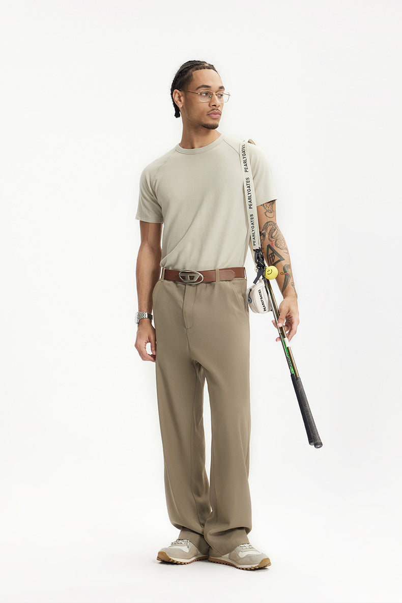 Relaxed Fit Mens Casual Dress Pants - OutfitLondon