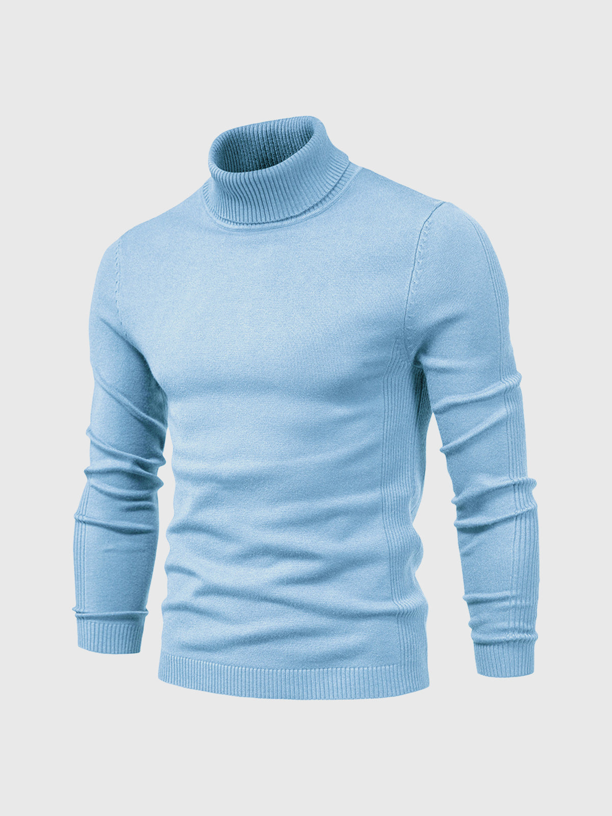 Premium Soft Mens Turtleneck Sweater