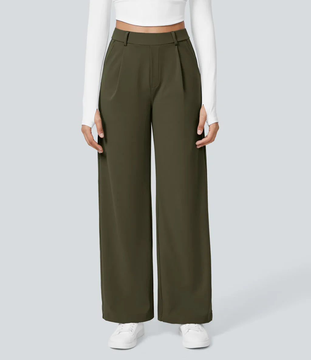 Comfy High Waist Straight Fit Jeans Pants