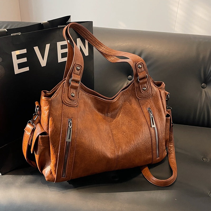 Large Chic Crossbody Tote Bag - OutfitLondon