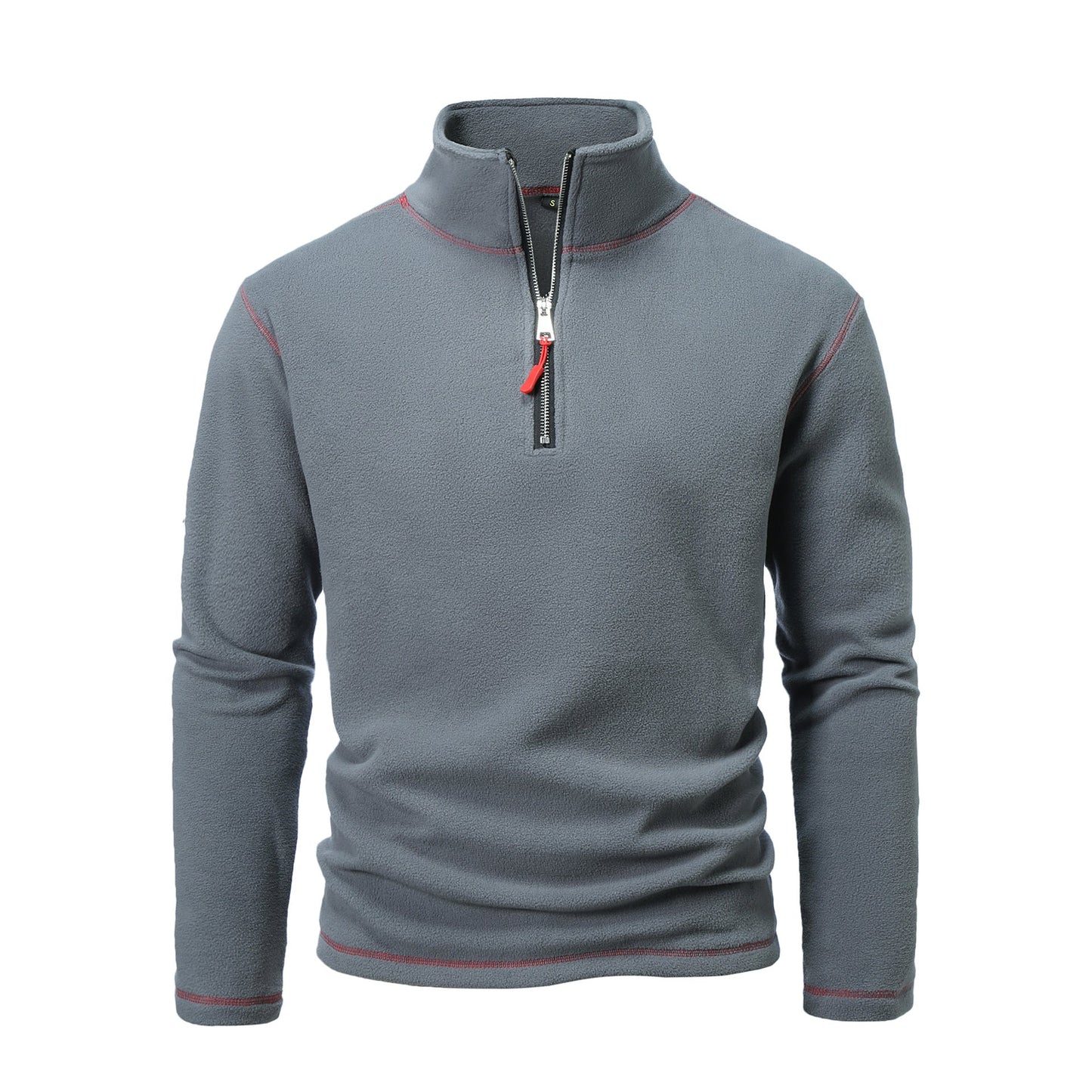 Warm Crew Neck Fleece Sweater