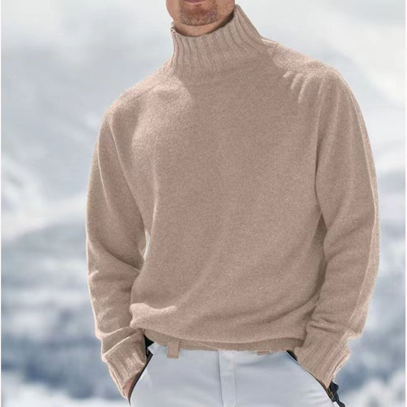 Soft Crew Neck Wool Sweater